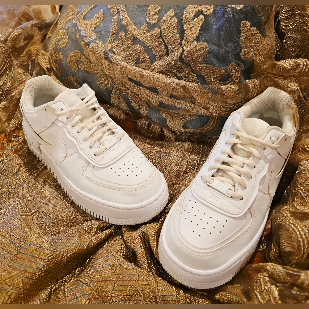 Nike Air Force 1 Low Cream/White Sneakers